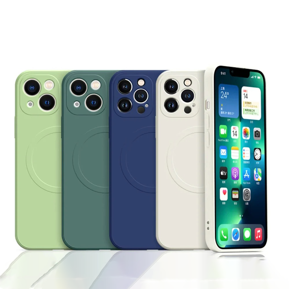 MagSafe Silicone Wrist Phone Case