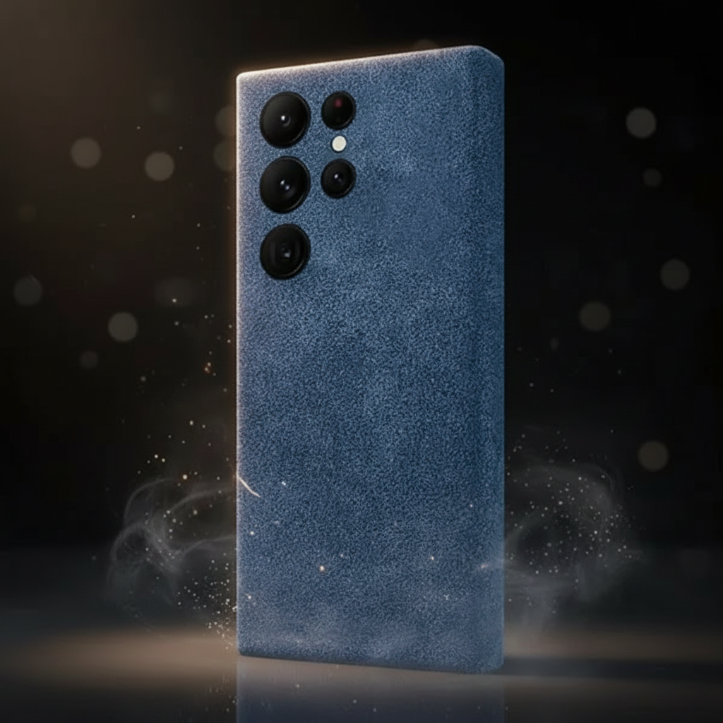 Magnetisches Wildlederetui