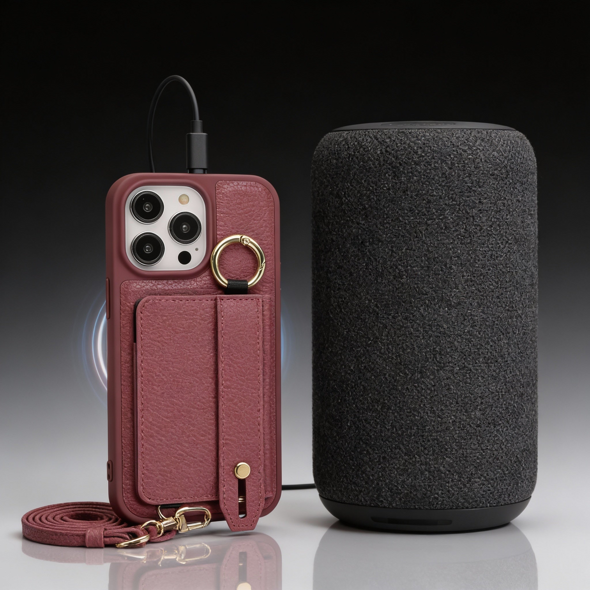 Crossbody Wallet Leather Phone Case