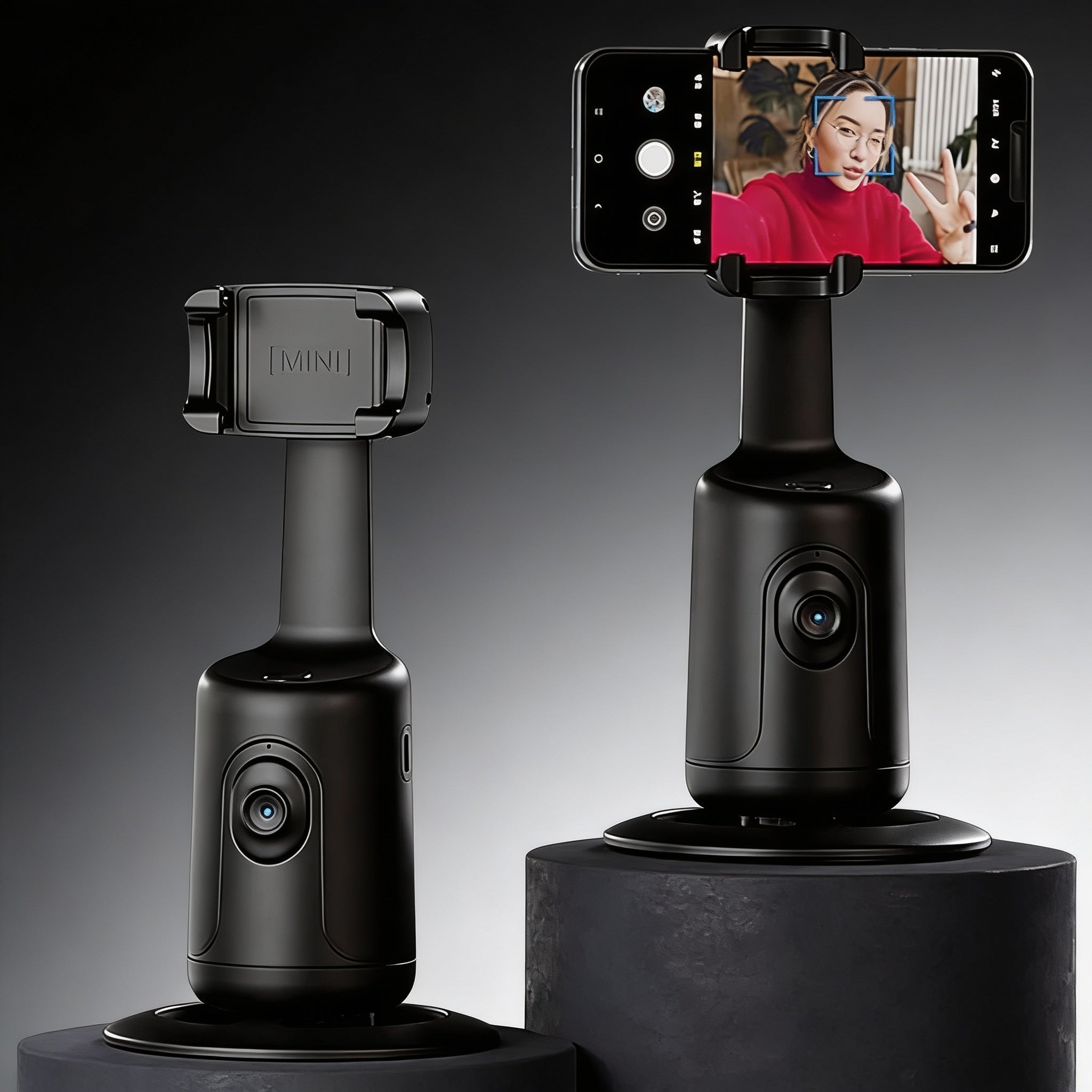 360° Auto-Tracking Gimbal-Stabilisator