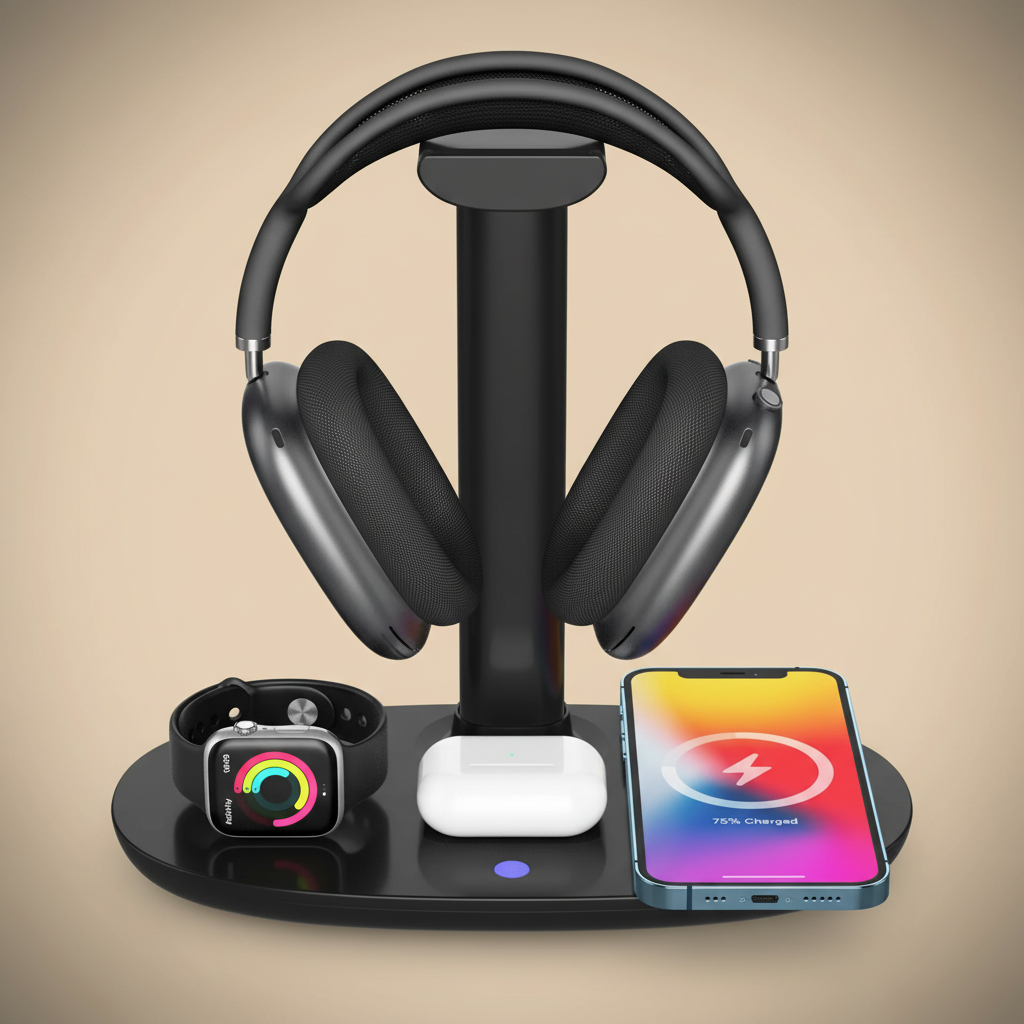 4-in-1 Fast Wireless Charging Stand