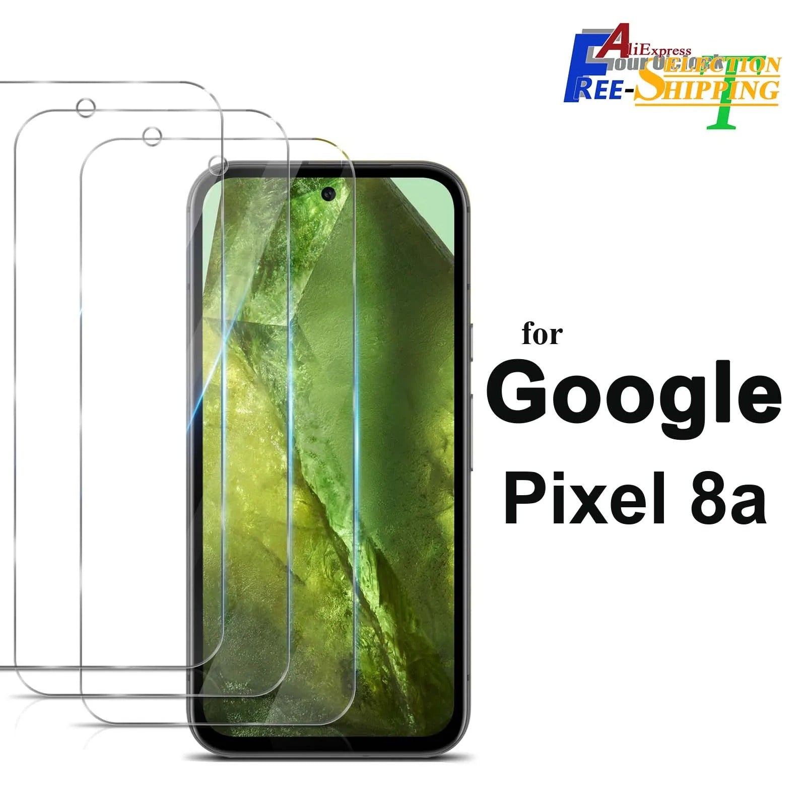Google Pixel 8a Tempered Glass Screen Protector