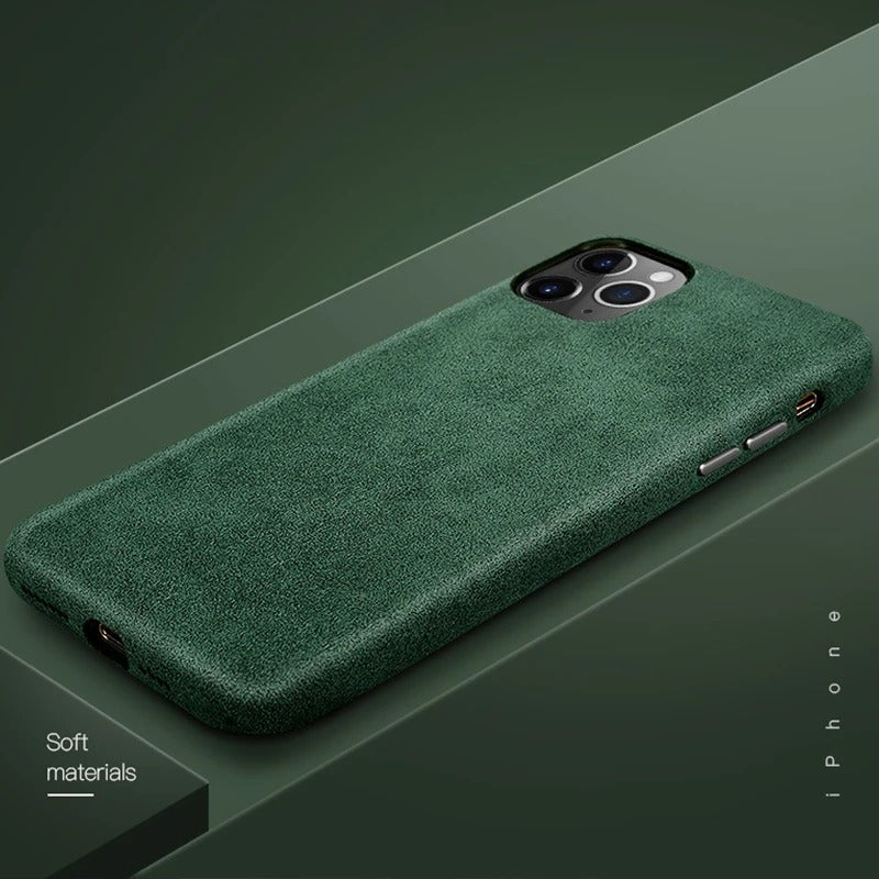 Alcantara Leather Case iPhone Pro Max