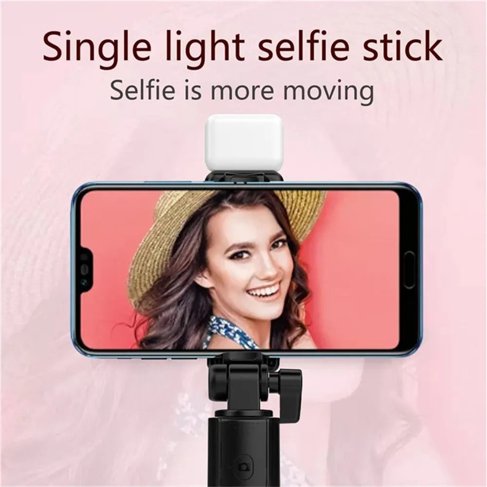 Selfie Stick Tripod with Bluetooth & Fill Light