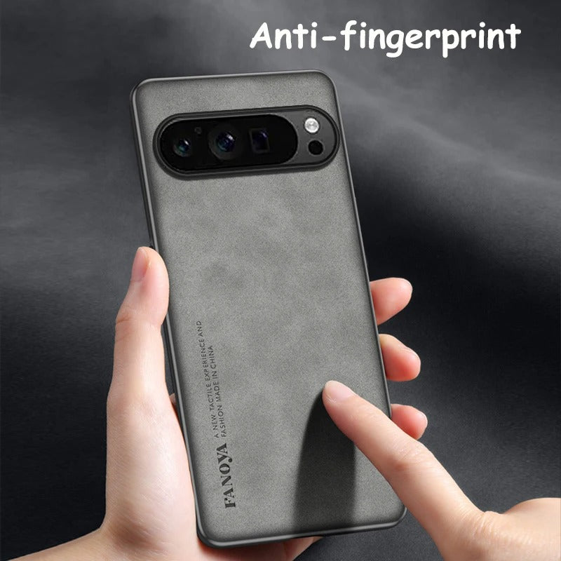 Sheepskin PU Leather Pixel Case