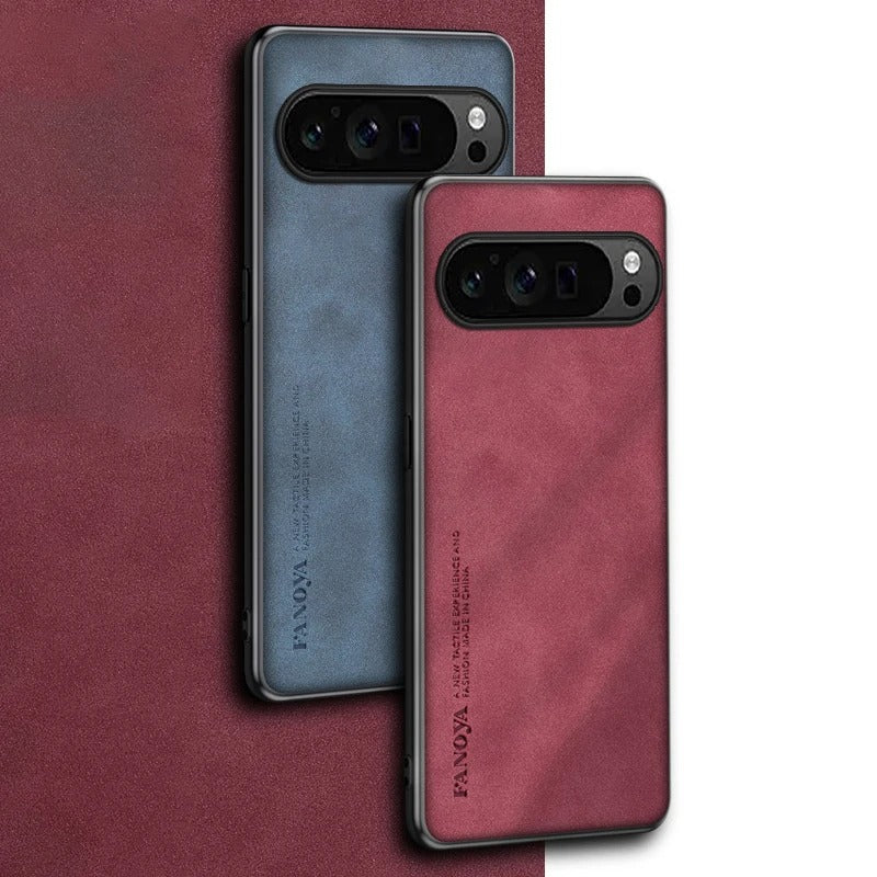 Sheepskin PU Leather Pixel Case