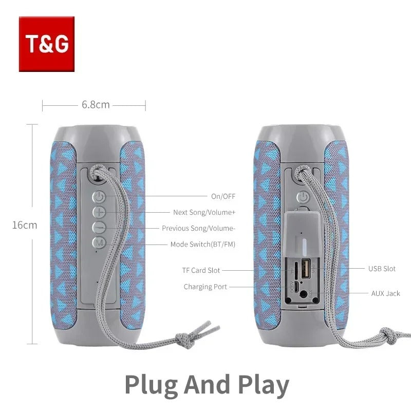 T&G TG117 Portable Bluetooth Speaker