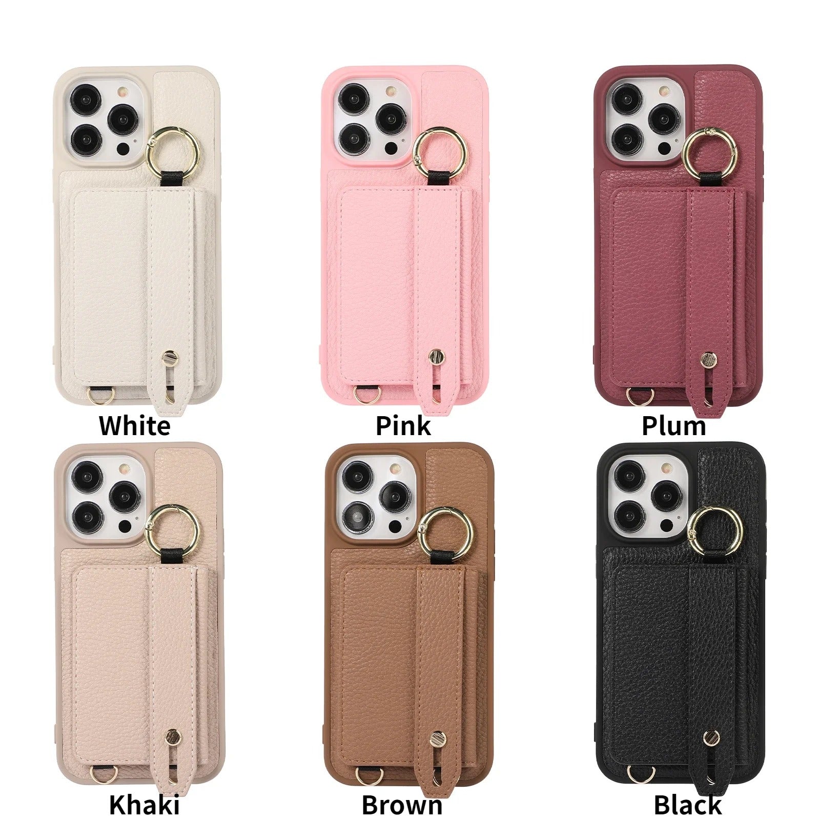 Crossbody Wallet Leather Phone Case