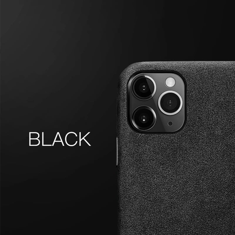 Alcantara Leather Case iPhone Pro Max