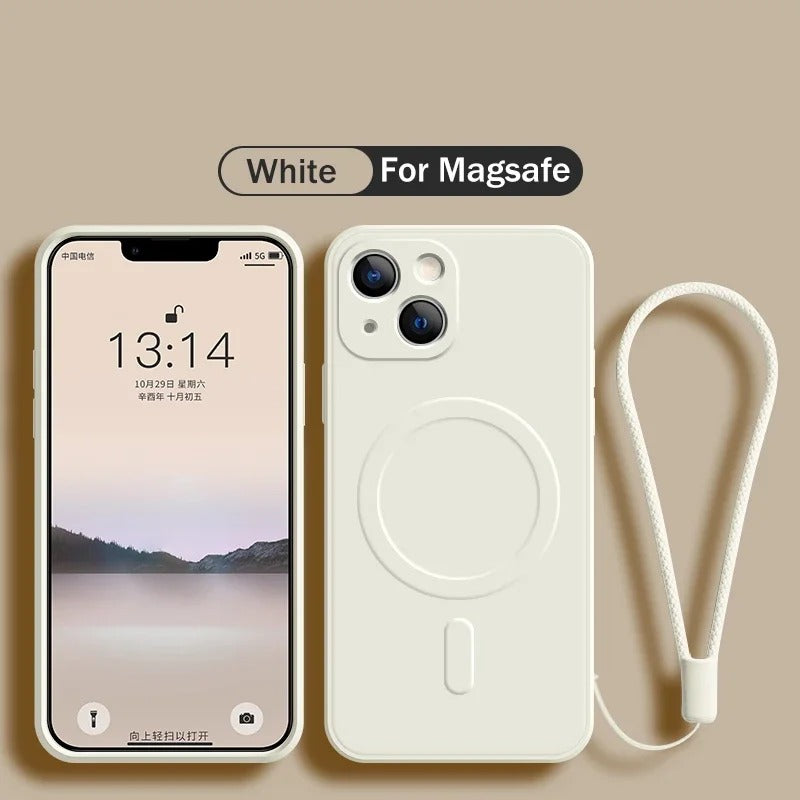 MagSafe Silicone Wrist Phone Case