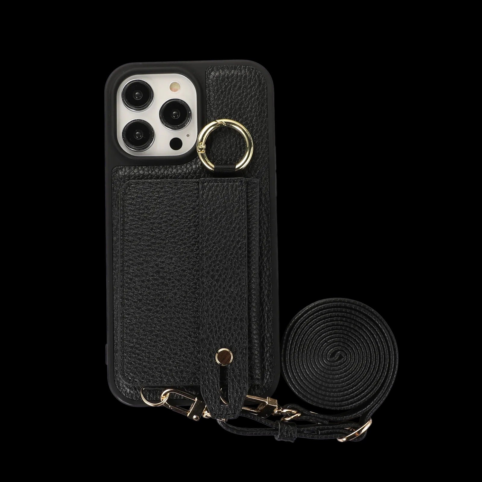 Crossbody Wallet Leather Phone Case