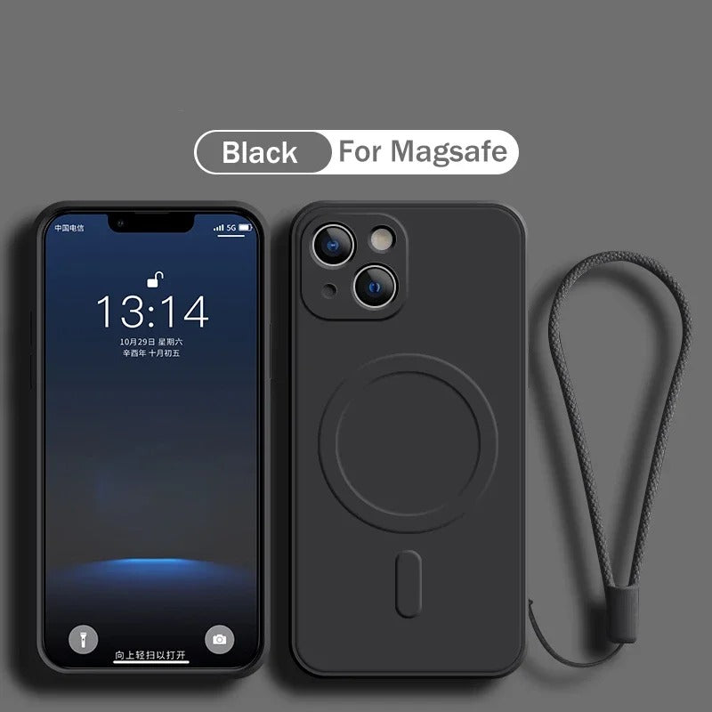 MagSafe Silicone Wrist Phone Case