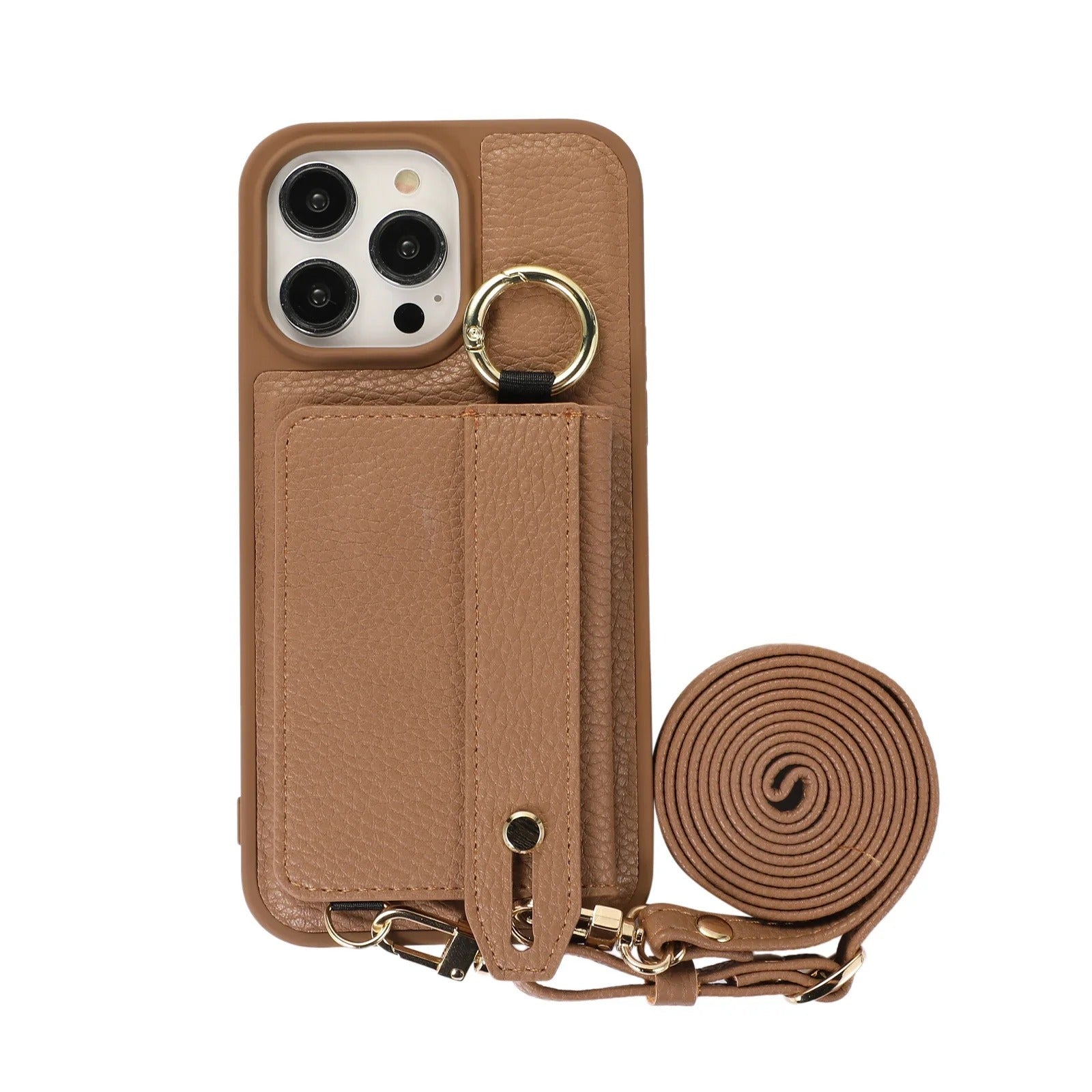 Crossbody Wallet Leather Phone Case