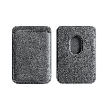 Italienische Alcantara MagSafe Brieftaschenhülle