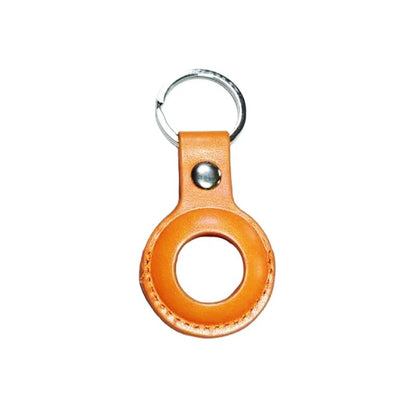 Airtag-Etui aus PU-Leder mit Schlüsselanhänger