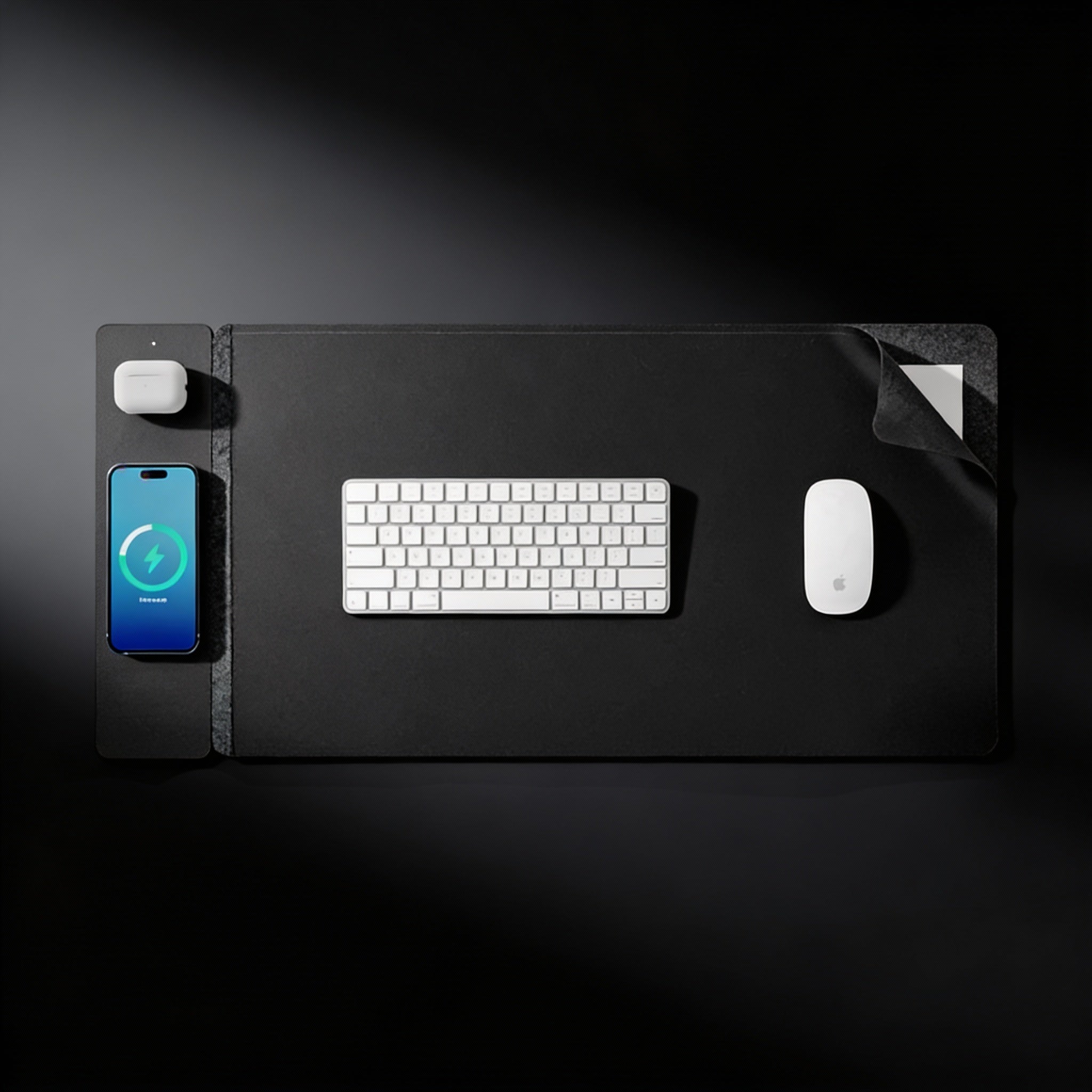 Magnetisches Gaming-Mauspad mit kabelloser Ladefunktion
