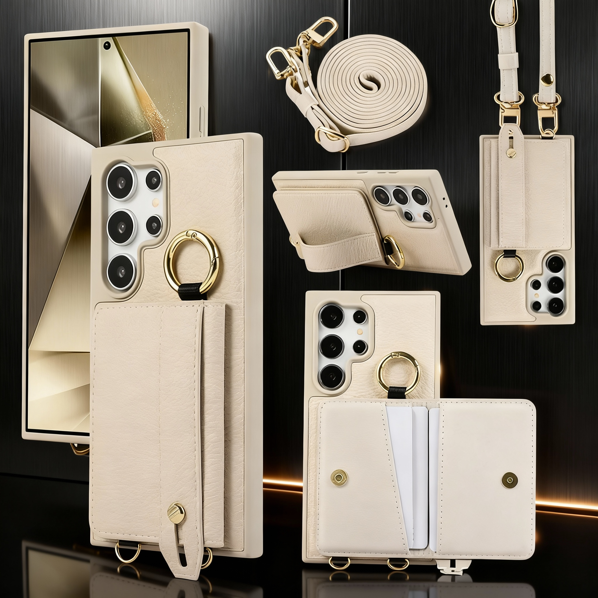 Crossbody-Handgelenkschlaufe Handyhülle