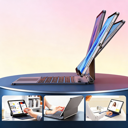 GOOOJODOQ Ultradünne Magic-Tastatur für iPad