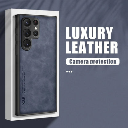 Sheepskin Magnetic Leather Case