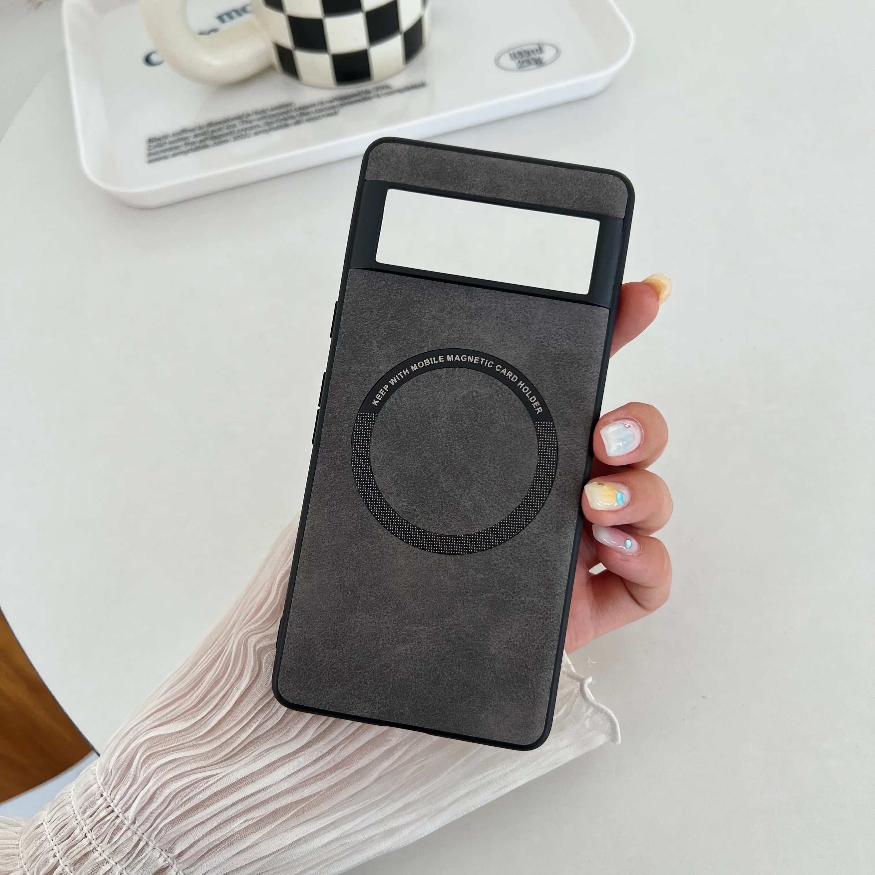 Google Vintage Lederhülle | "Caroline"