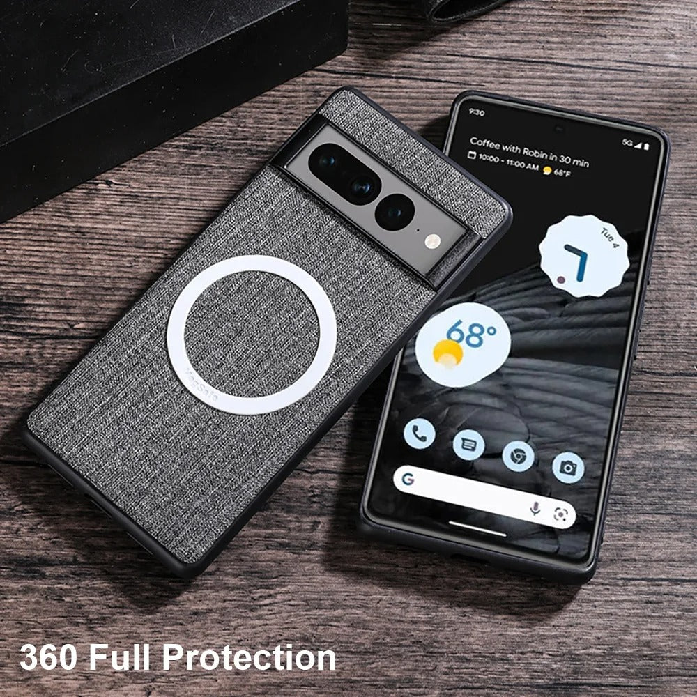 Google MagSafe-Hülle aus Stoff | "LuxeWeave"