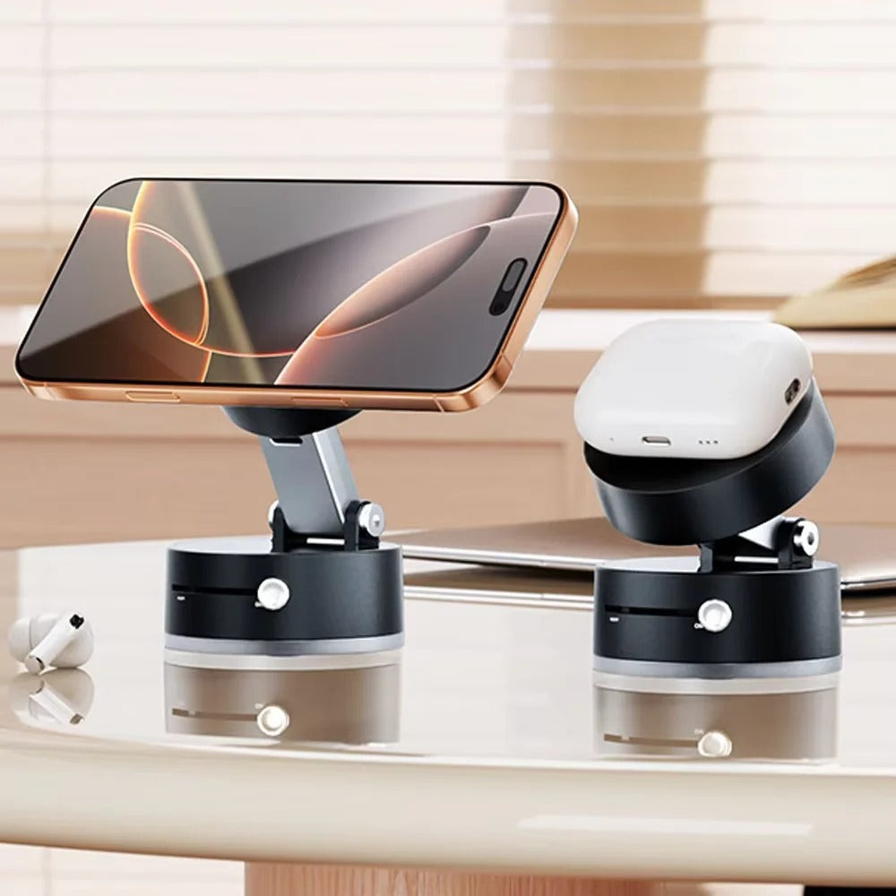 Vacuum Magnetic Foldable Phone Holder