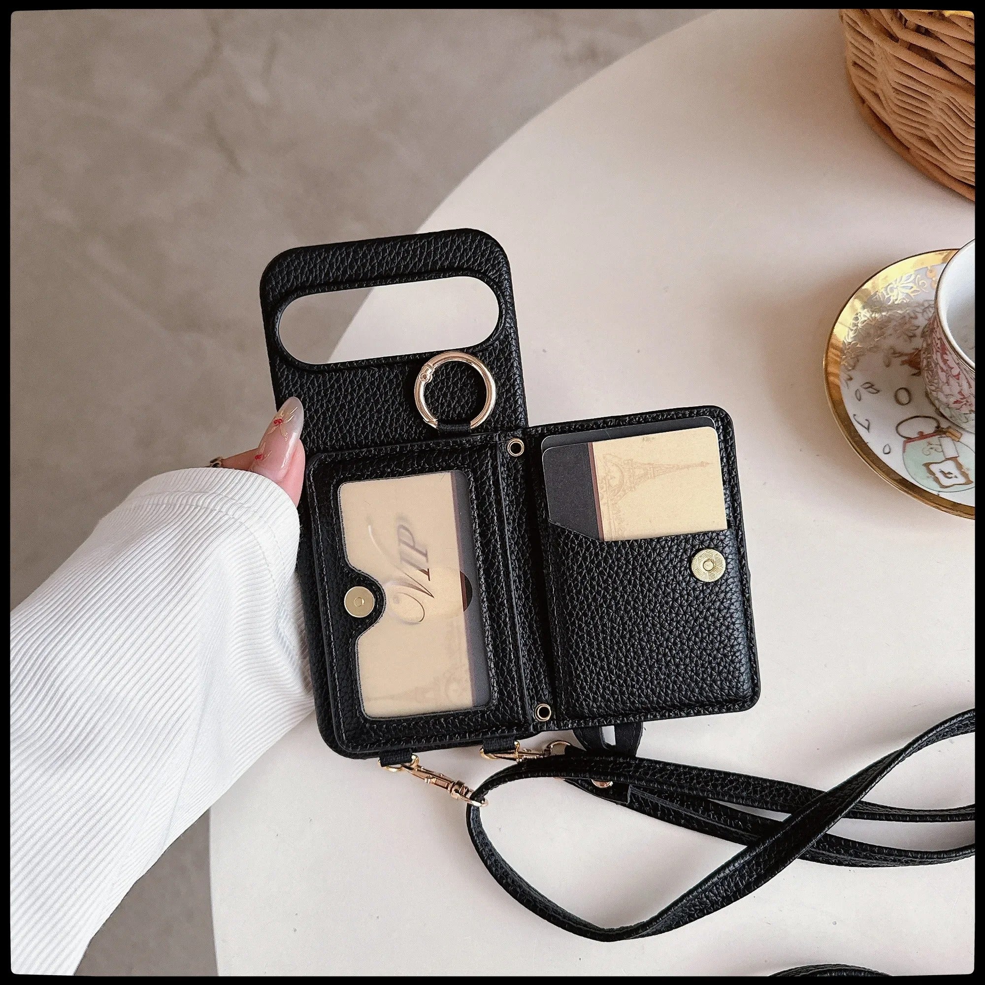 Crossbody Wallet Pixel Case