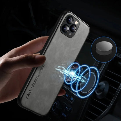 Sheepskin Magnetic Leather Case