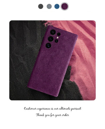 Magnetisches Wildlederetui