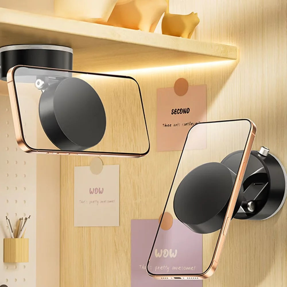 Vacuum Magnetic Foldable Phone Holder