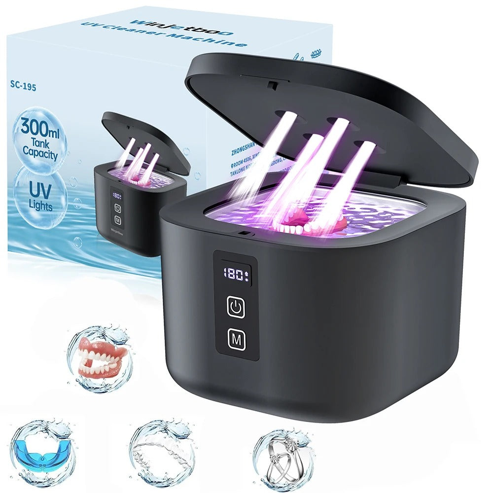 KUNPHY Ultrasonic Cleaner with UV Light