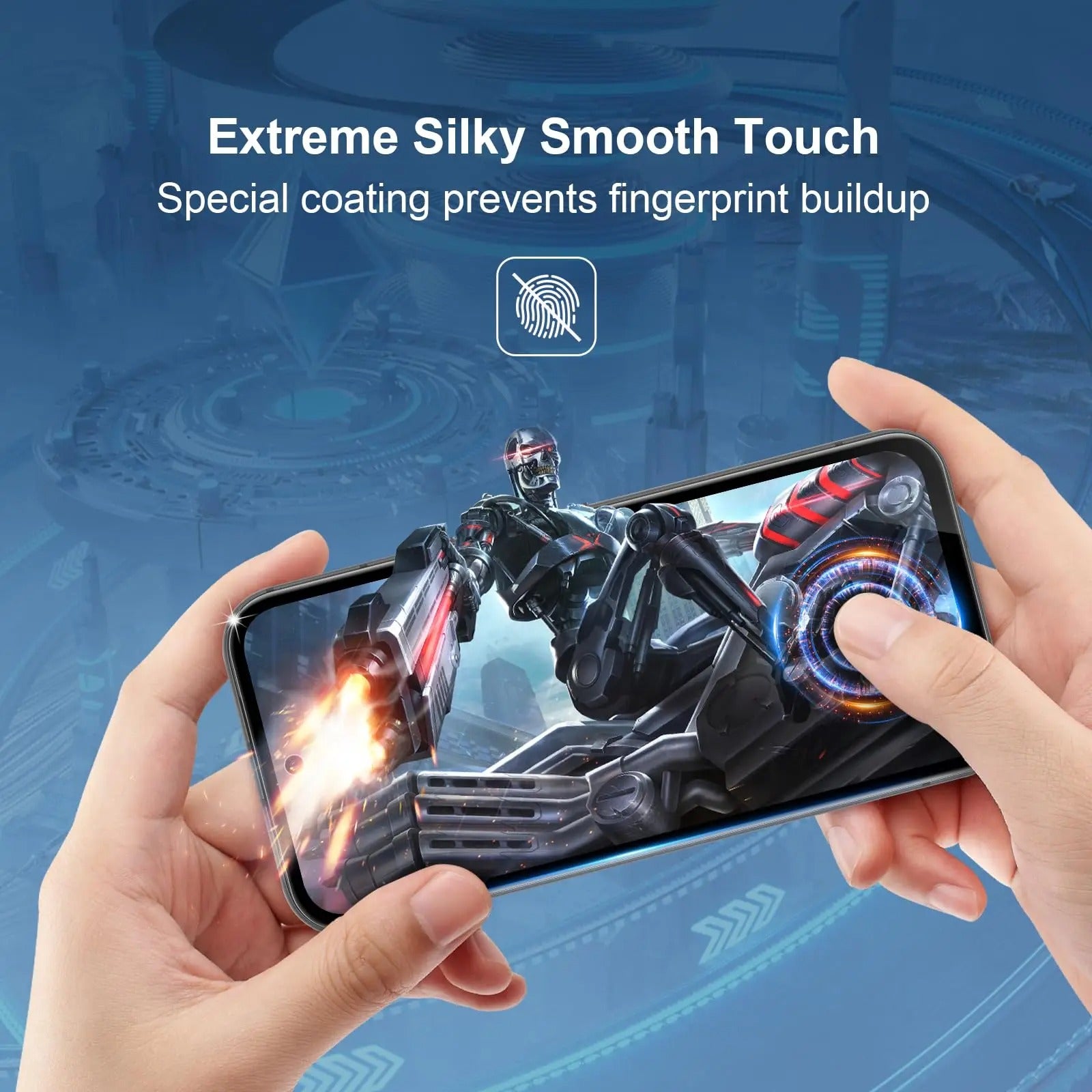 Google Pixel 8a Displayschutzfolie aus gehärtetem Glas