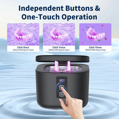 KUNPHY Ultrasonic Cleaner with UV Light