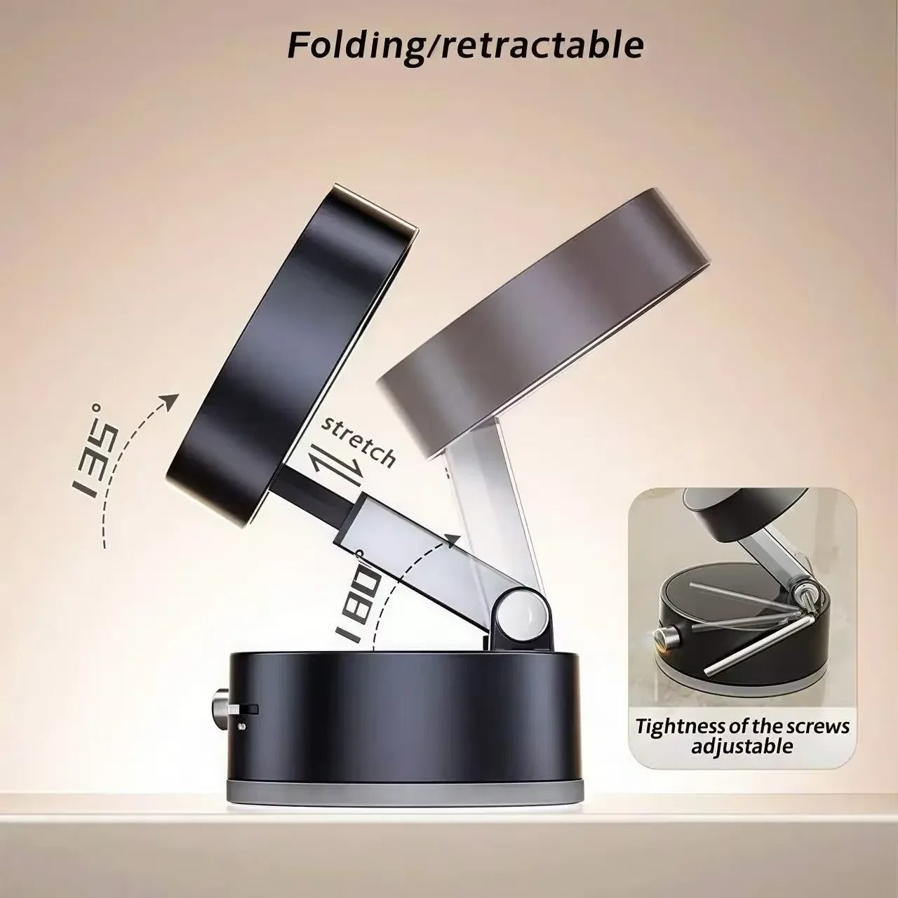 Vacuum Magnetic Foldable Phone Holder