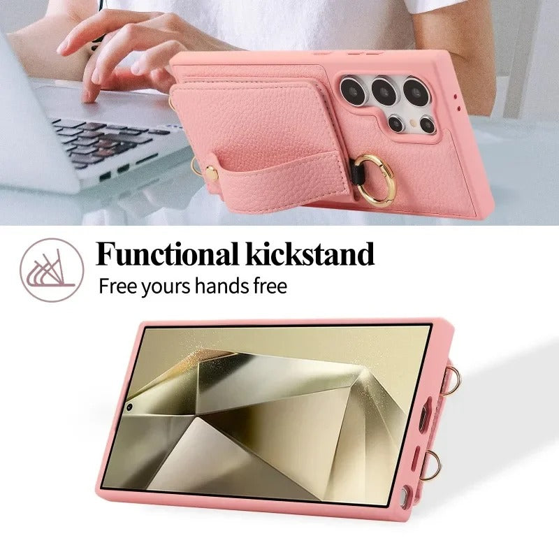 Crossbody-Handgelenkschlaufe Handyhülle