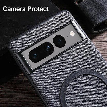 Google MagSafe-Hülle aus Stoff | "LuxeWeave"