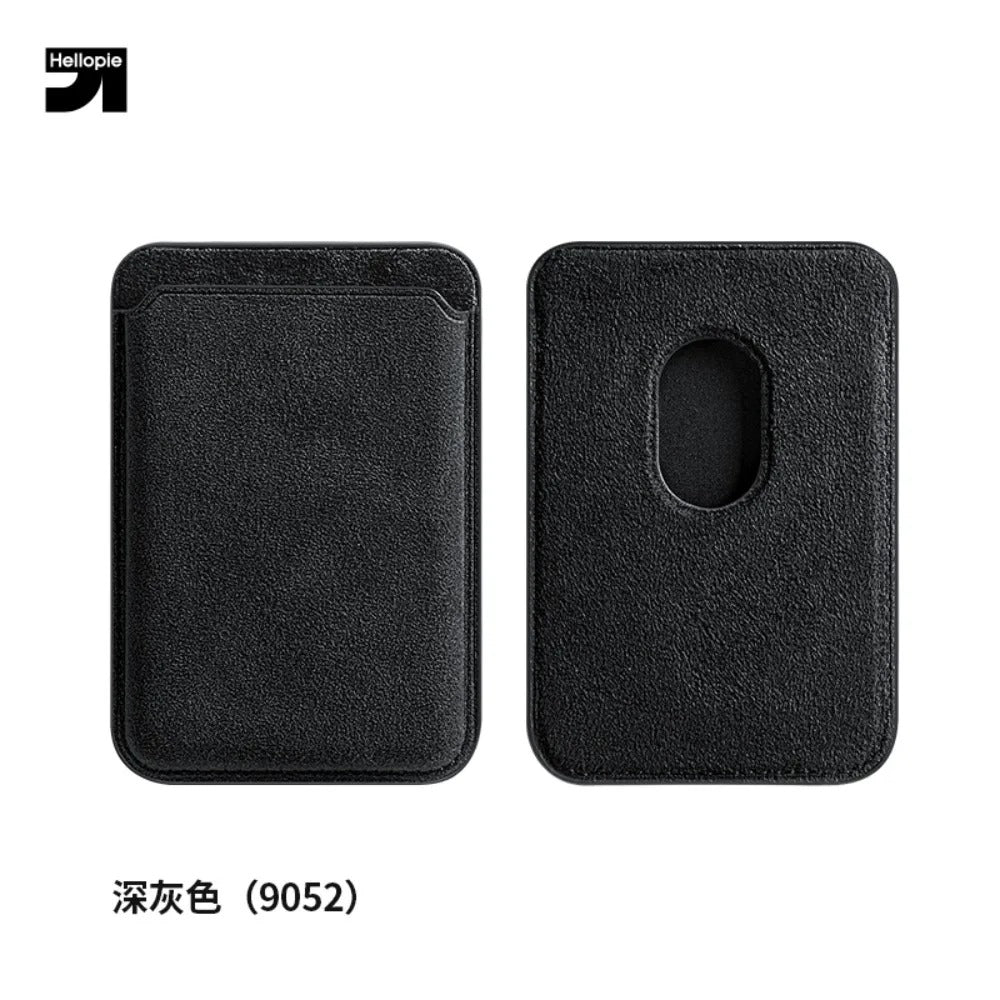 Italienische Alcantara MagSafe Brieftaschenhülle