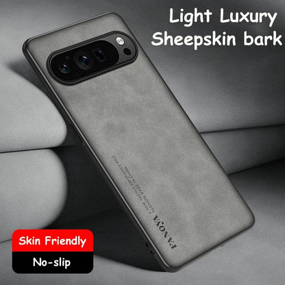 Sheepskin PU Leather Pixel Case