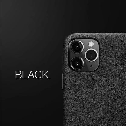 Alcantara-Lederhülle für iPhone Pro Max