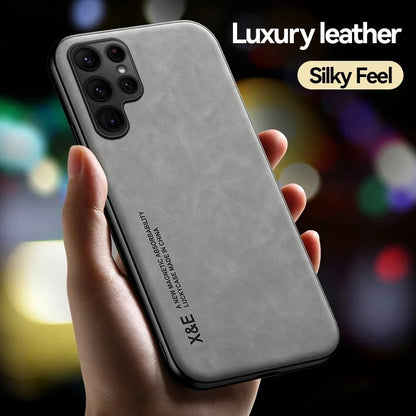 Sheepskin Magnetic Leather Case