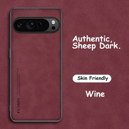 Sheepskin PU Leather Pixel Case