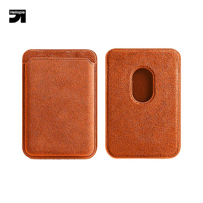 Italienische Alcantara MagSafe Brieftaschenhülle