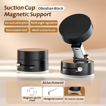 Vacuum Magnetic Foldable Phone Holder