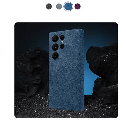 Magnetisches Wildlederetui