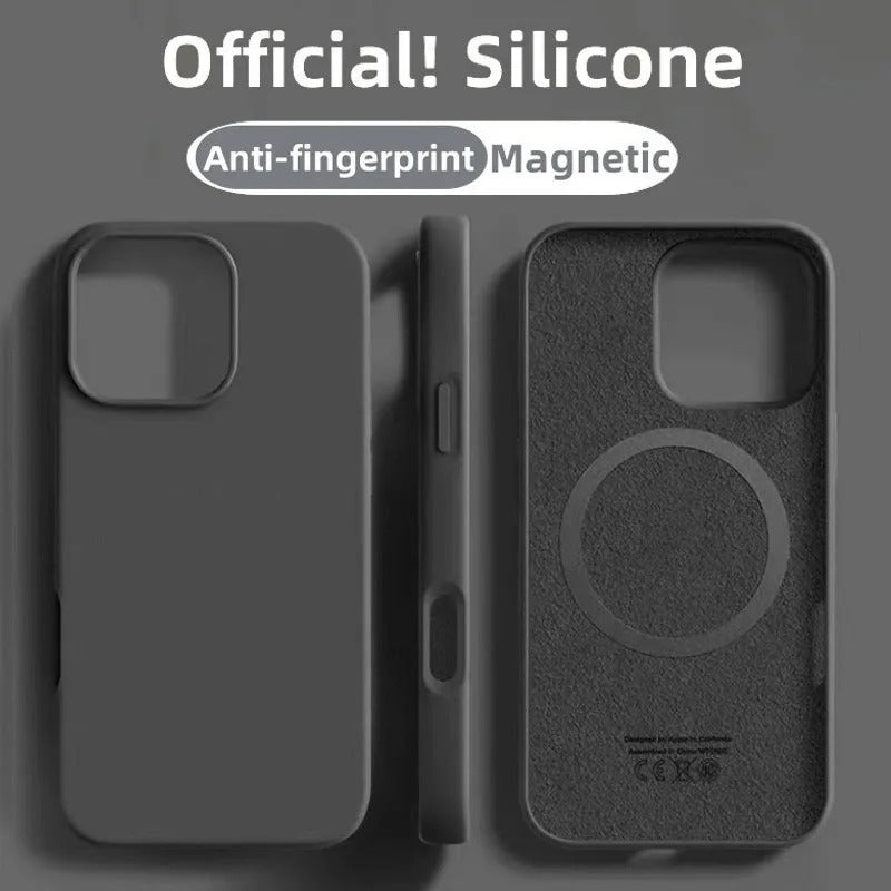 Luxuriöse magnetische Hülle aus flüssigem Silikon