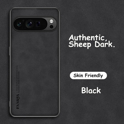 Sheepskin PU Leather Pixel Case